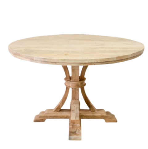 Timber Circle Dining Table